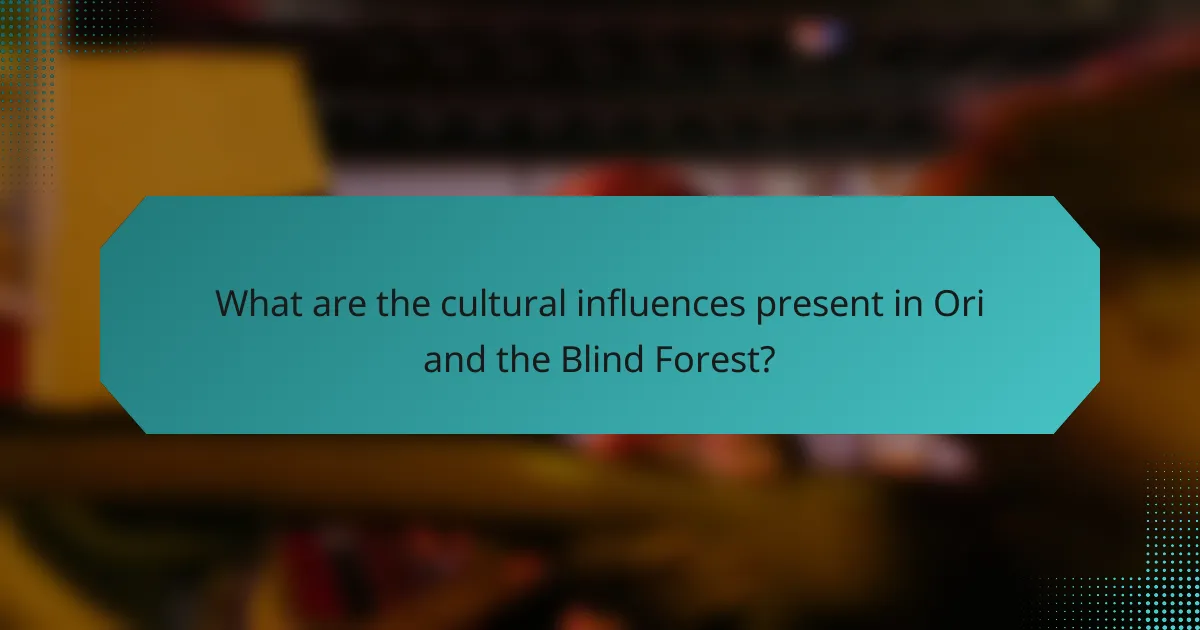 What are the cultural influences present in Ori and the Blind Forest?